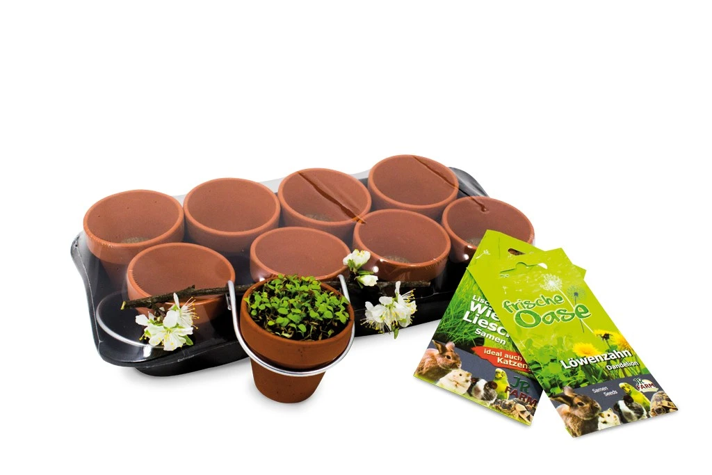 JR Farm Frisk Grønt - Mini Køkkenhave 8 potte